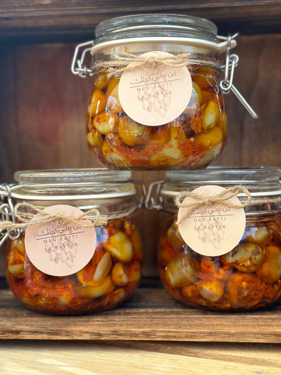 The World's Smallest Makdous 500g أصغر مكدوس في عالم